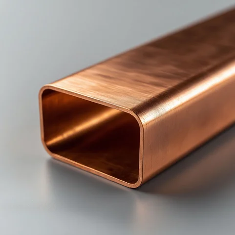 Медный профиль прямоугольный 52х18х1000 мм М1 ТУ 48-21-247-72