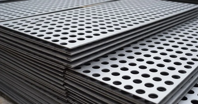 Перфорированные листы стали