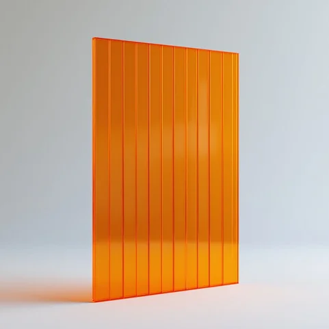 Сотовый поликарбонат 6х2100х12000 мм серебристый 18%