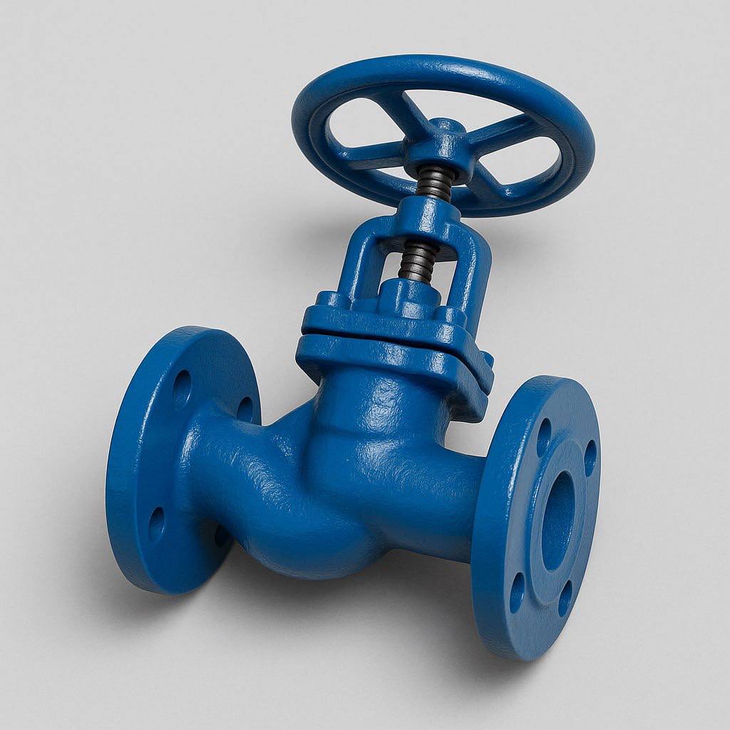 Вентиль чугунный с устройством опорожнения 3/4 РУ 16