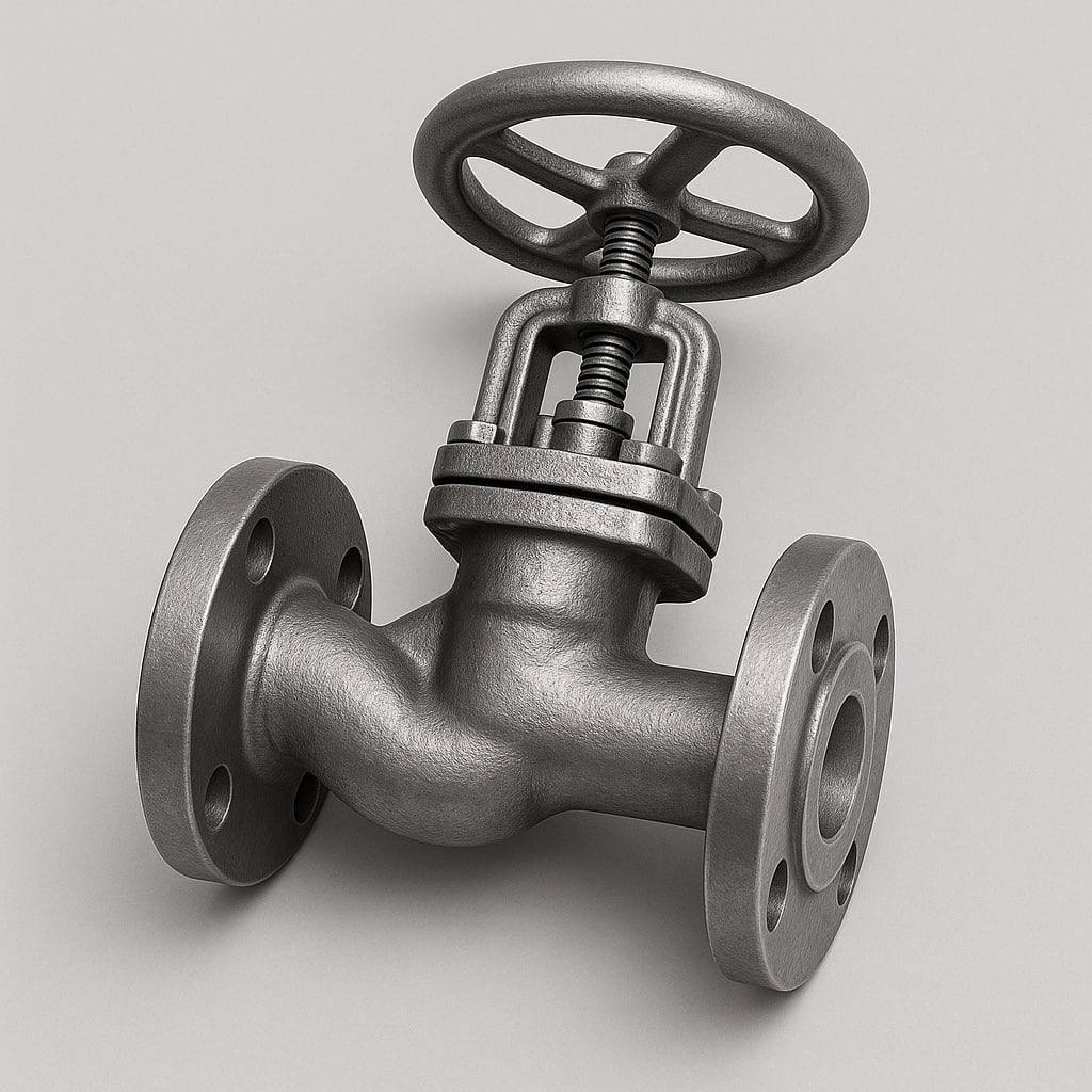 Клапан нержавеющий фланцевый Ду 15 Ру 16 AISI 304