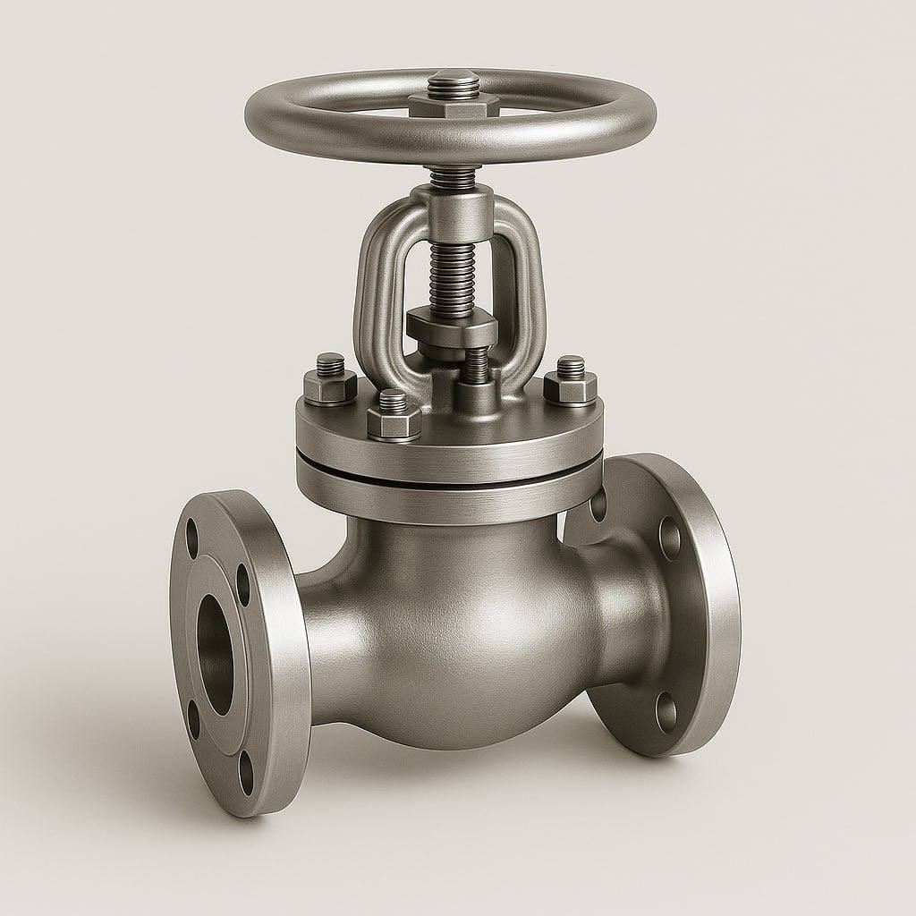 Задвижка нержавеющая фланцевая Ду 50 Ру 16