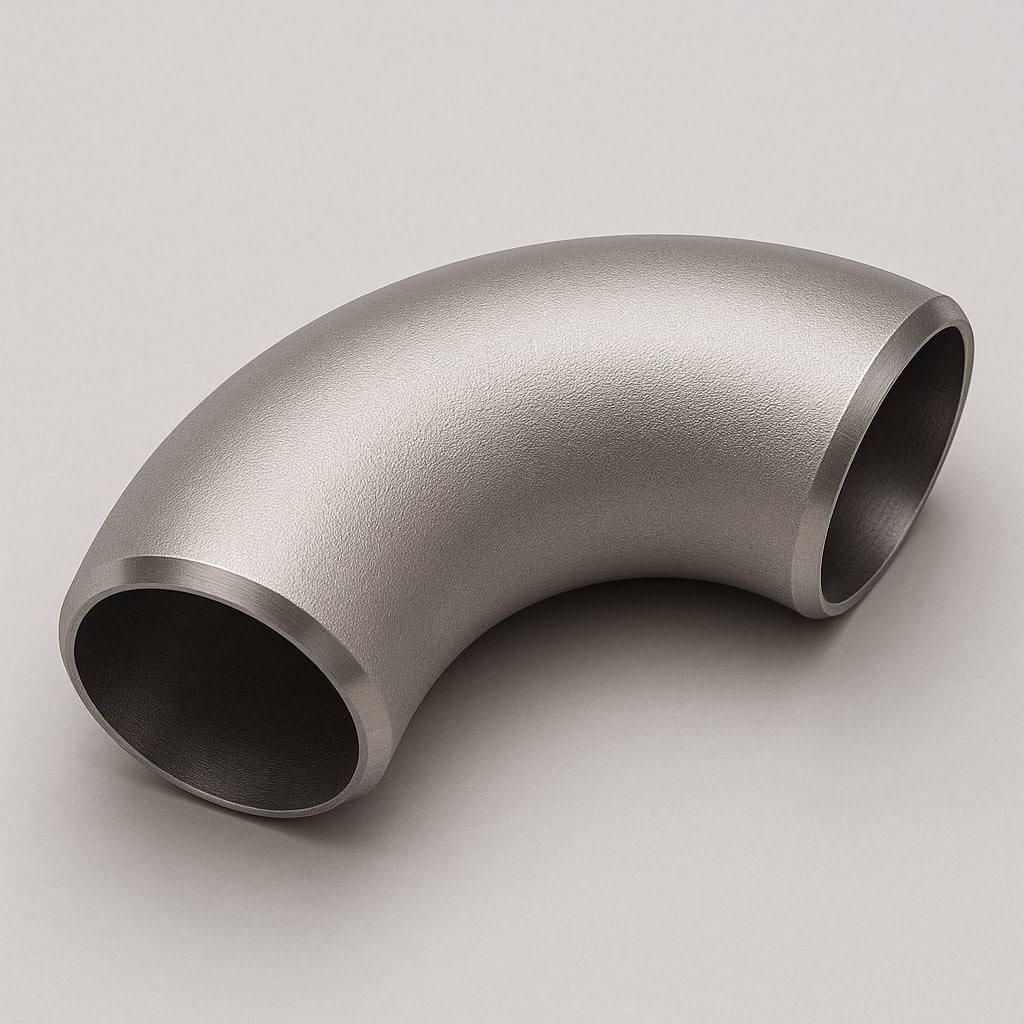 Титановый отвод 90° 168.3х2.5 мм ВТ1-0 ГОСТ 17375-2001