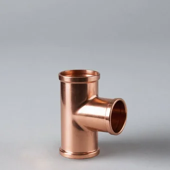 Тройник медный